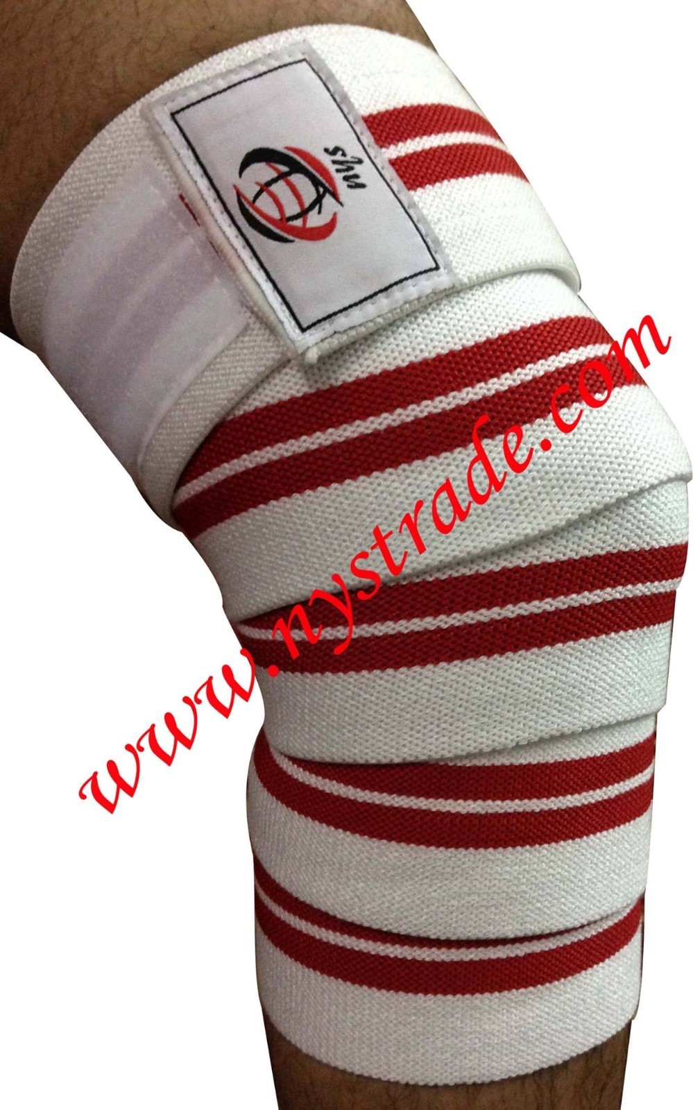 Knee Wraps For GYM Training Power lifting Bodybuilding Bandage Strap