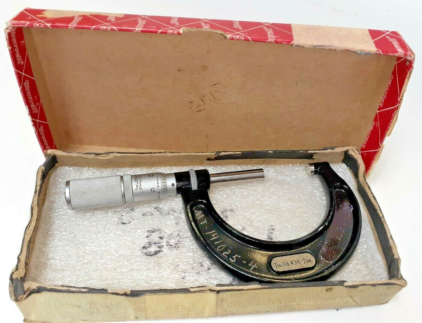 STARRETT MICROMETER NO. 436 1-2"