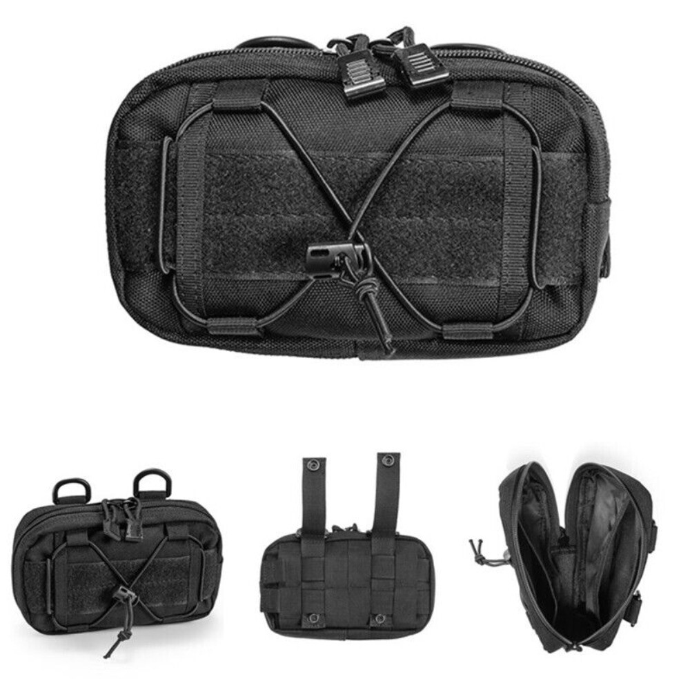 Multi-purpose Tactical Molle Pouch EDC Tool Waist Bag Hiking Utility Admin Pouch