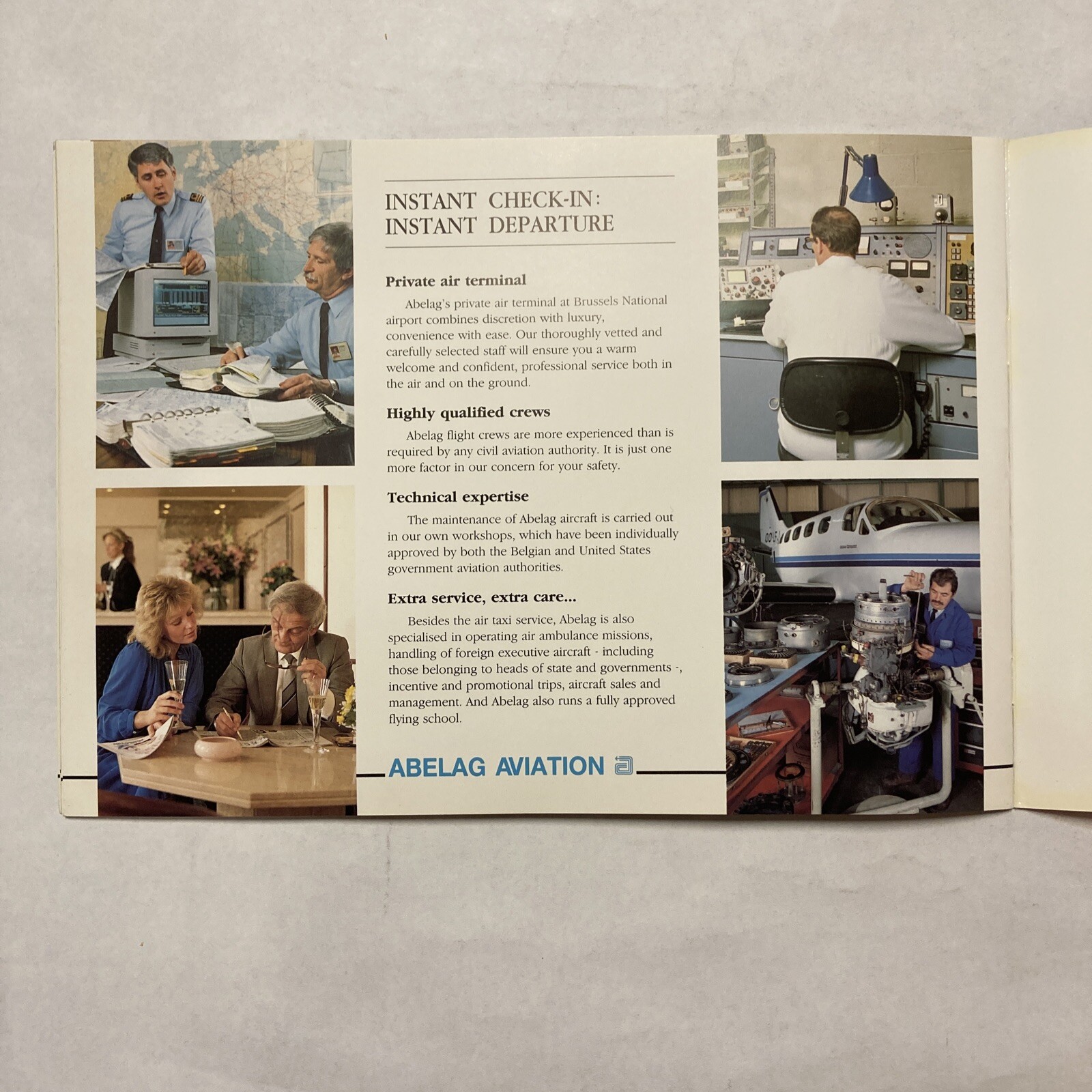 Abelag Aviation Information Brochure