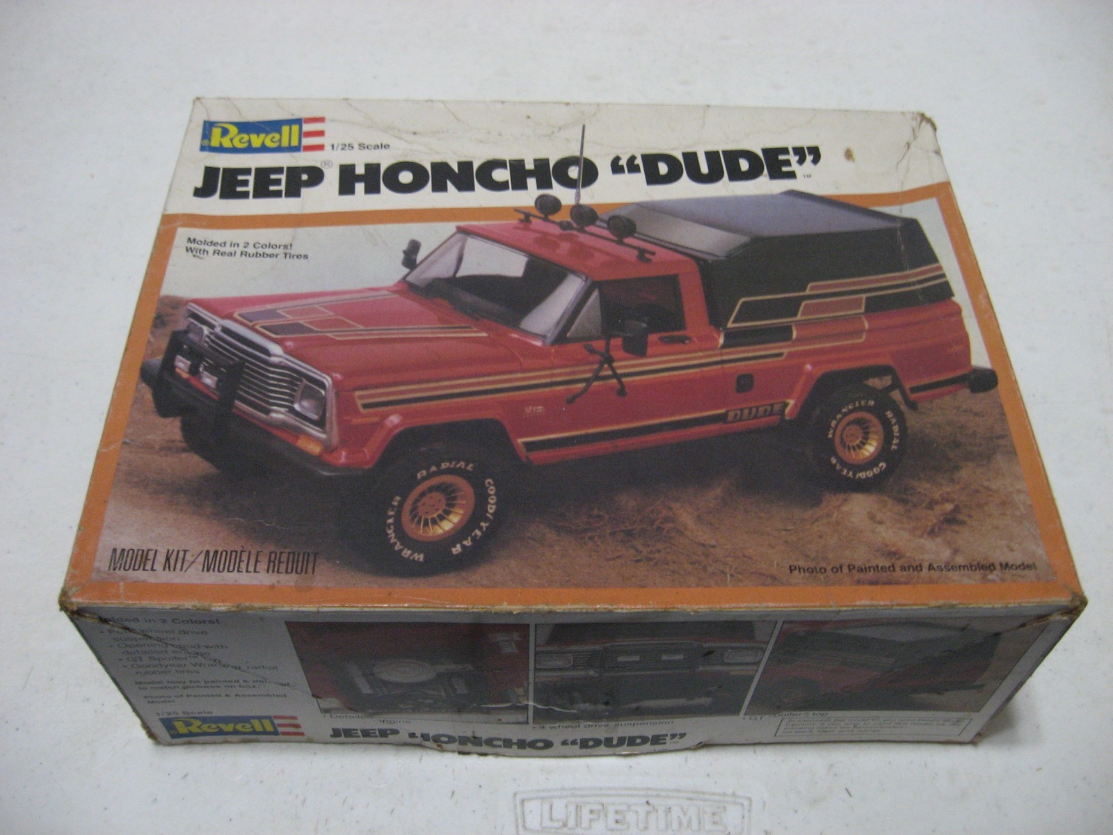 Empty Box Only - Revell Jeep Honcho "Dude" Pickup Model Kit #7319