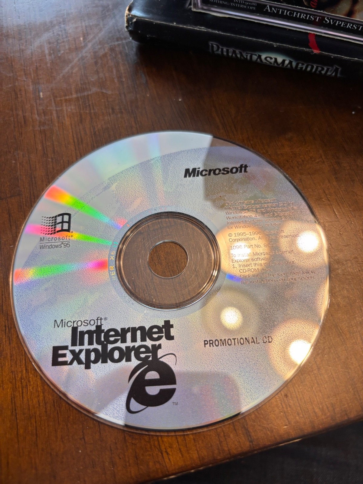 Windows 95 Microsoft Internet Explorer 4.0 - CD ONLY - Disc Software