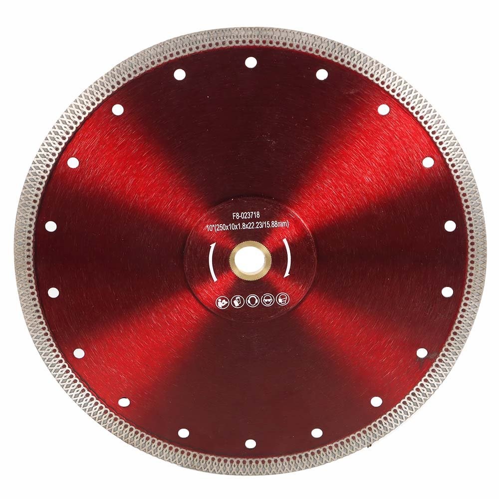 Cutting Disc 10 Inch Diamond Saw Blade Cutting Porcelain Tile Ceramic Granite