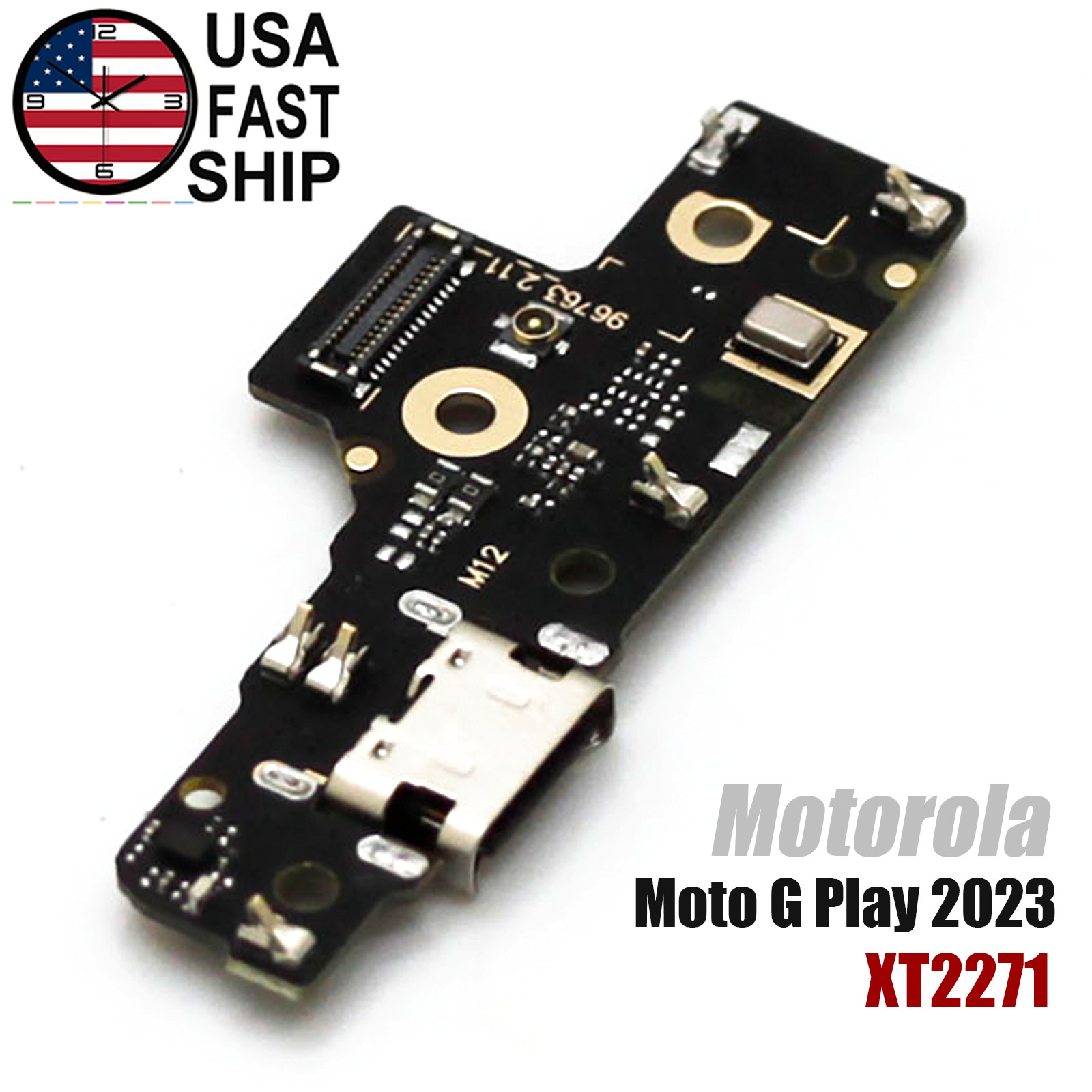 USB Charging Port Board Dock Connector For Motorola Moto G Play 2023 XT2271-5 US