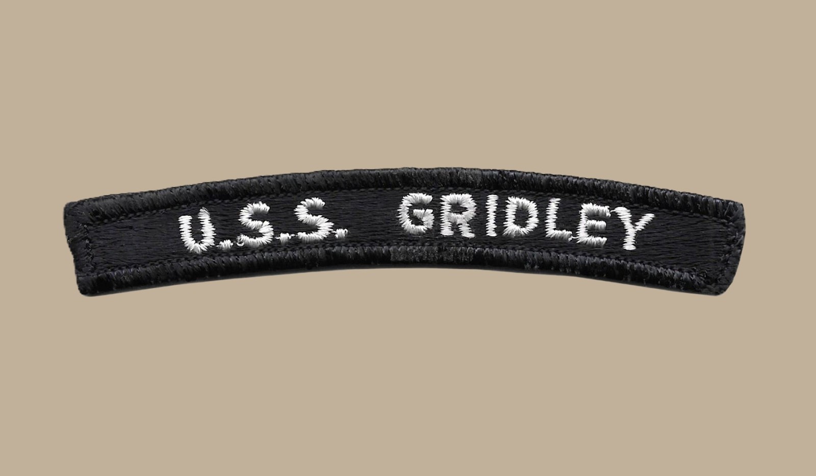 US Navy CG-21 USS Gridley Guided Missile Cruiser UIM Shoulder Rocker Tab (01)