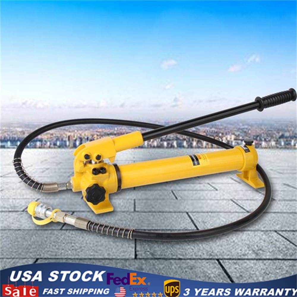 Hydraulic Hand Pump 2 Speed 10000 PSI CP-700 Hydraulic Manual Pump 3/8'' NPT New