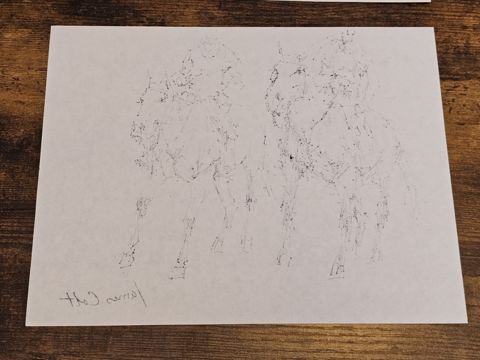 James Colt Western Cowboys Sketching (37)