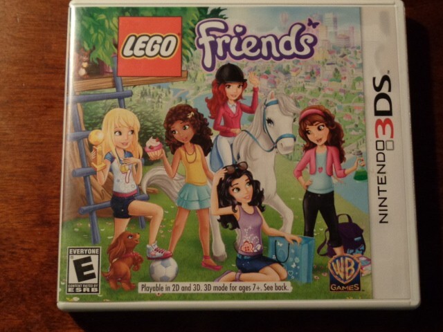 LEGO Friends (Nintendo 3DS, CASE / MANUAL ONLY / NO GAME / Authentic / USA