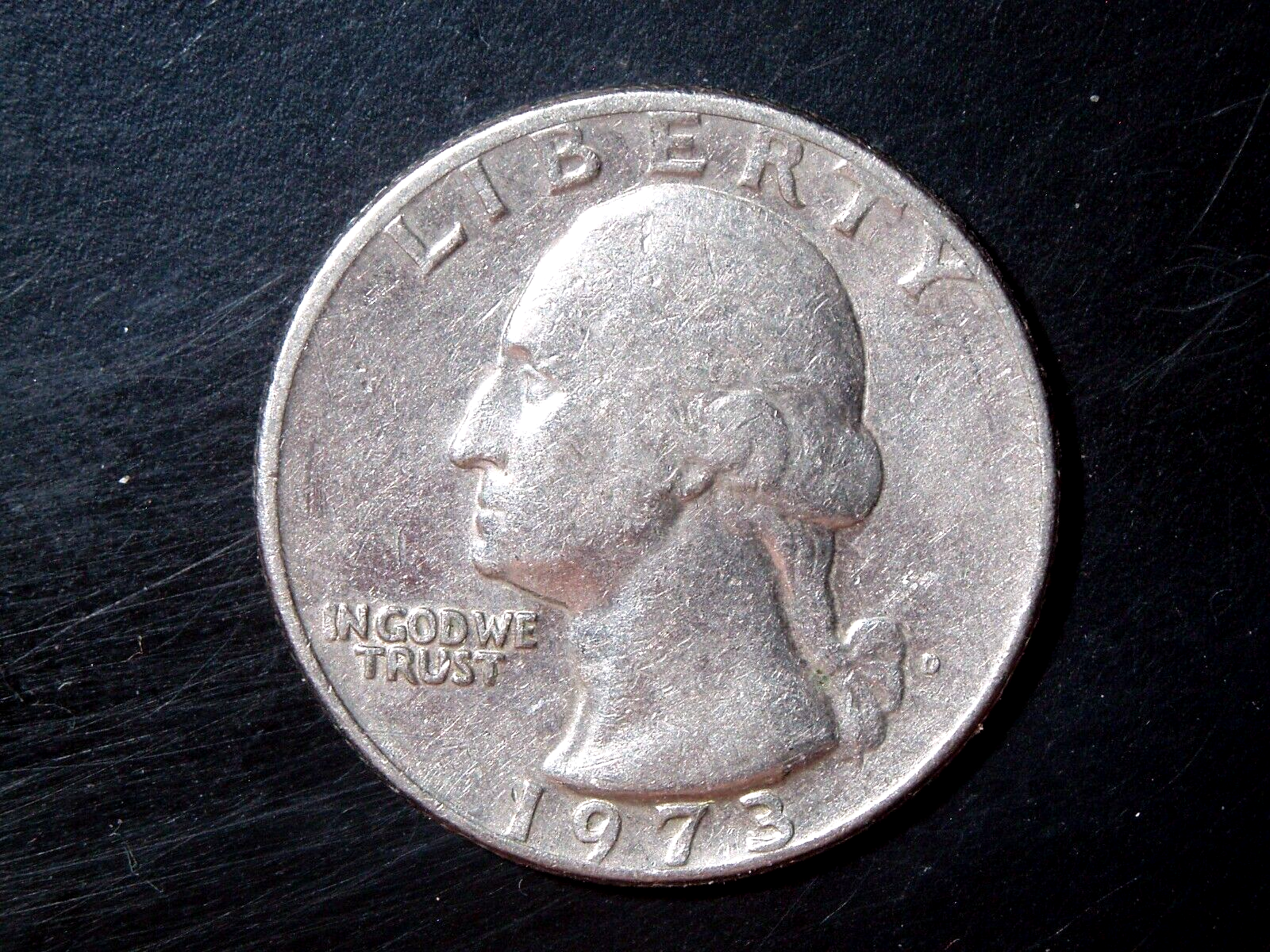 1973-D WASHINGTON QUARTER #10