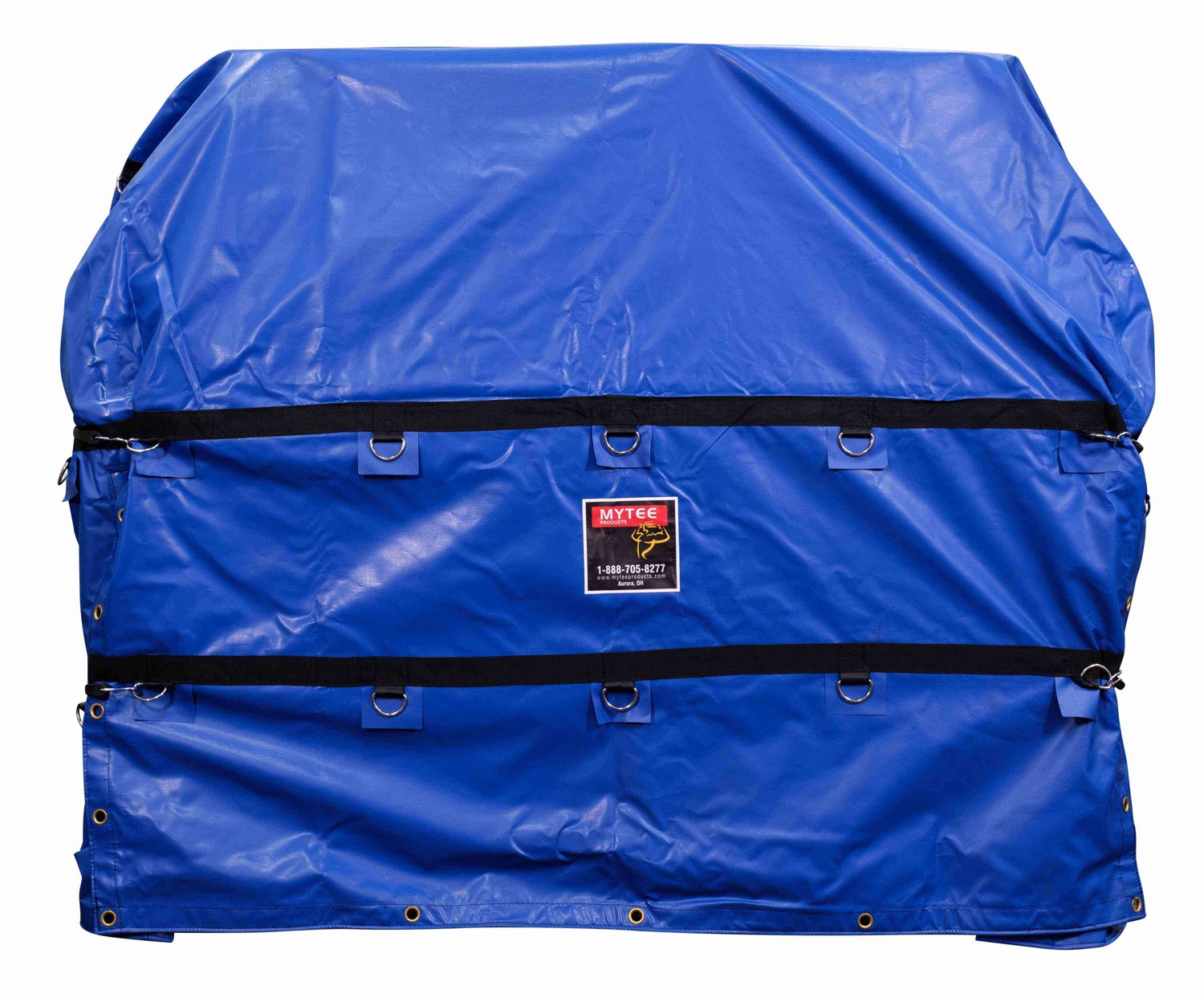 Fitted Coil Tarps BLUE  for Steel Coils 6x6x6