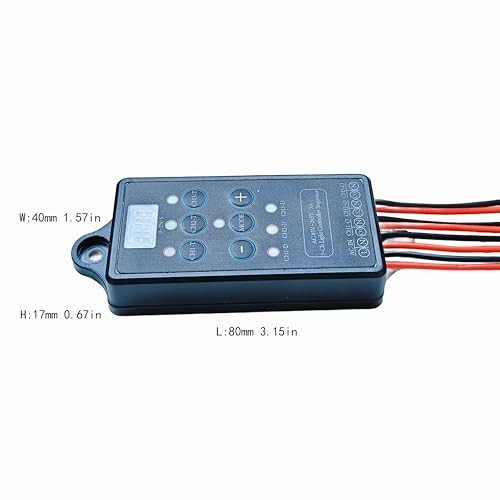 3 Channel Light Controller Sequencer 110/240V, 50+ Modes, Easy Setup, Mini Shell