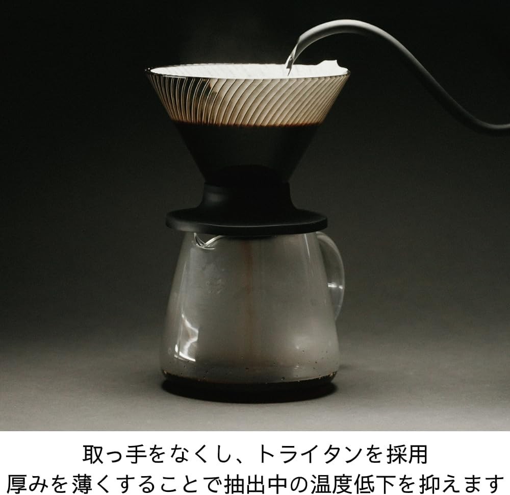 HARIO V60 NEO 02 Coffee Dripper VDN-02-B Tritan Japan 1-4 Cups New