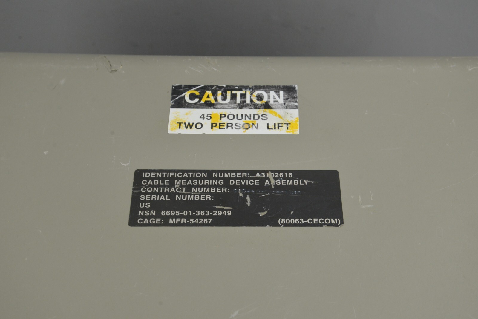 Trumeter Measuring Machine 8B805