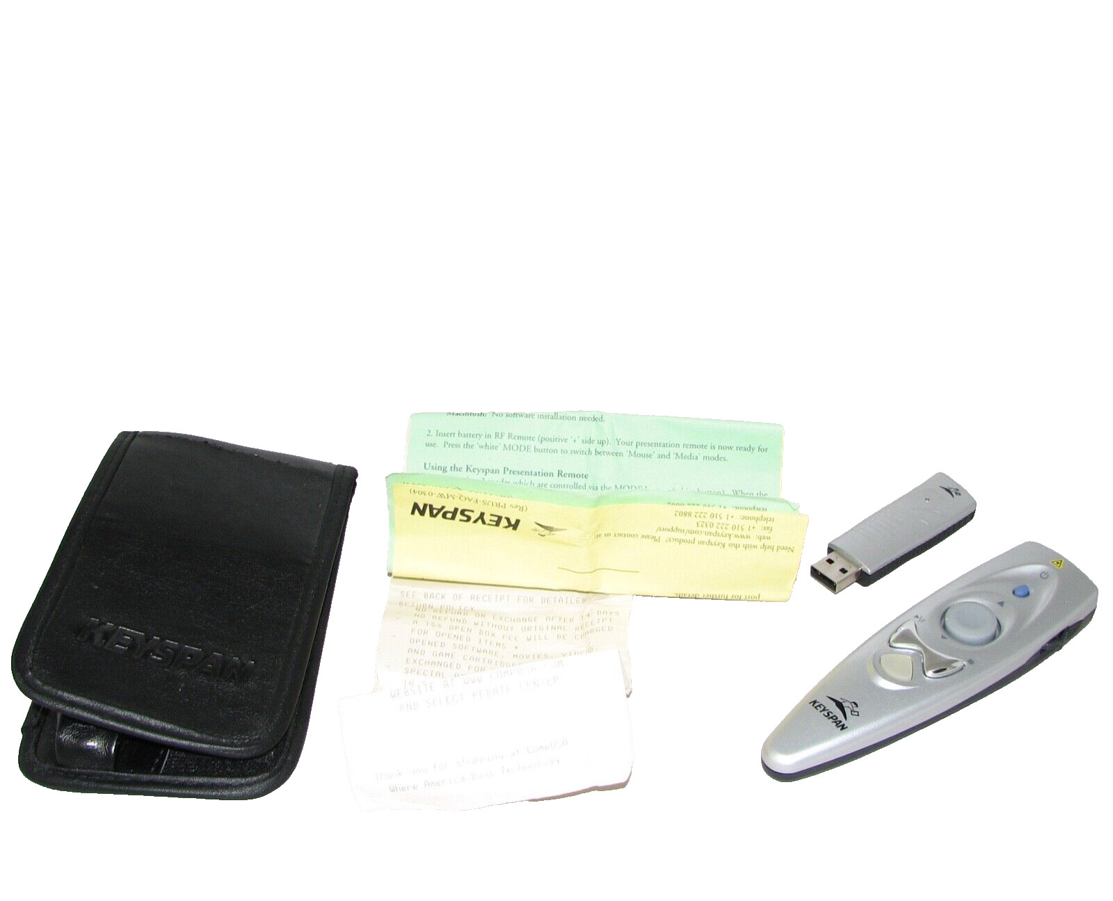 Keyspan Laser Power Point Presentation Remote 60ft.Range for Mac/Windows 2000/XP