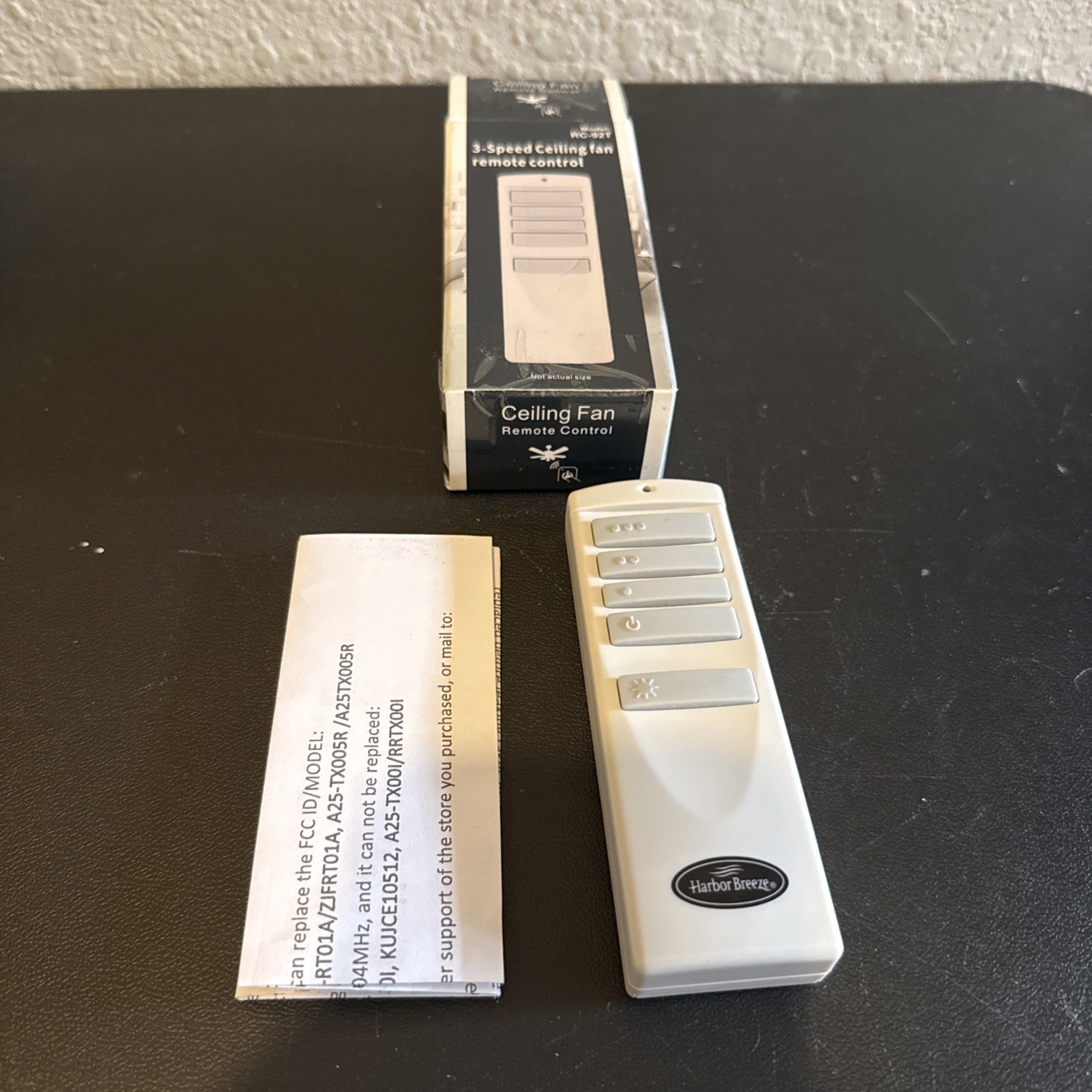 Harbor Breeze Fan Remote A25‑TX001‑R1 TX005R TX013 ZJF‑RT01A 315MHz