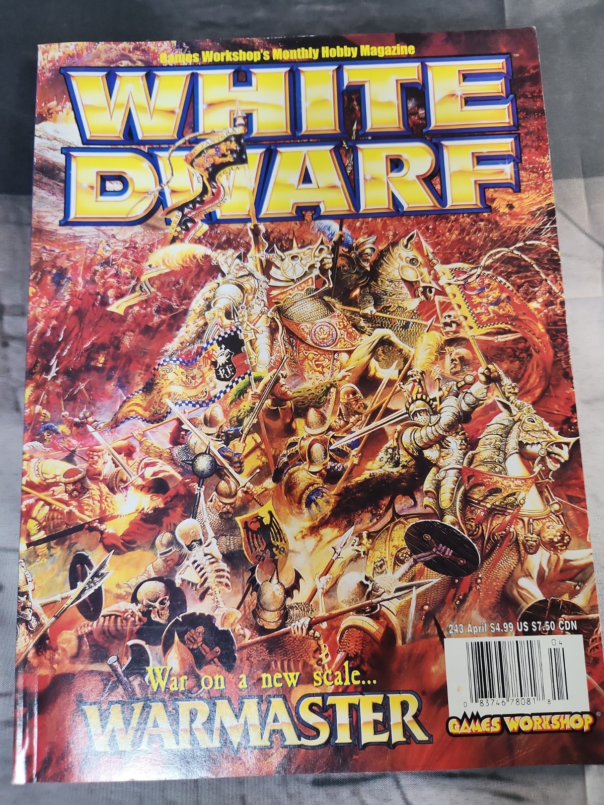 White Dwarf Magazine Lot Issues 240- 249