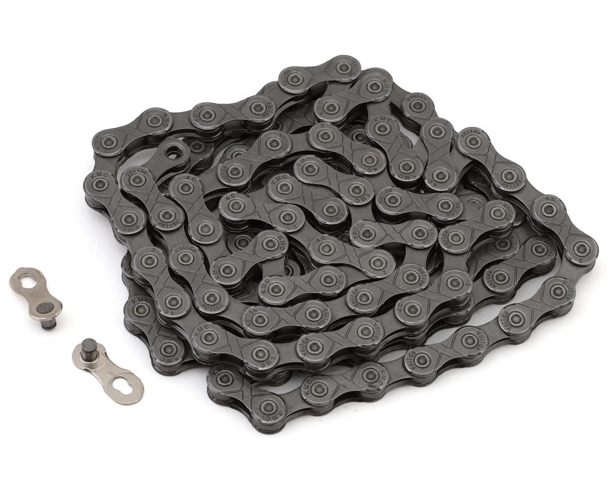 KMC XGlide Chain (Grey/Grey) (9-11 Speed) (126 Links) [CN11207]