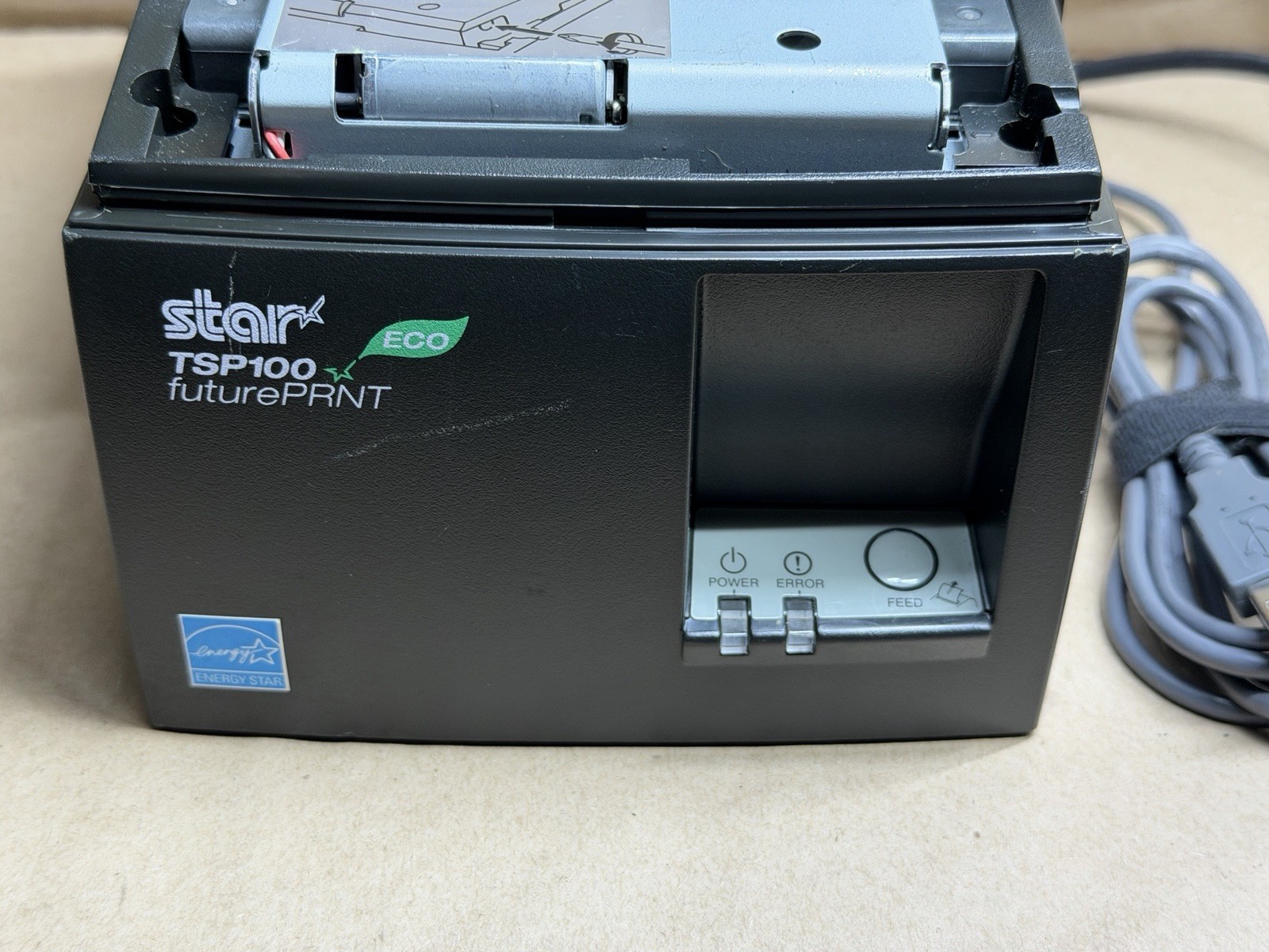 Star TSP100II USB Print POS Thermal Printer w/ Cables
