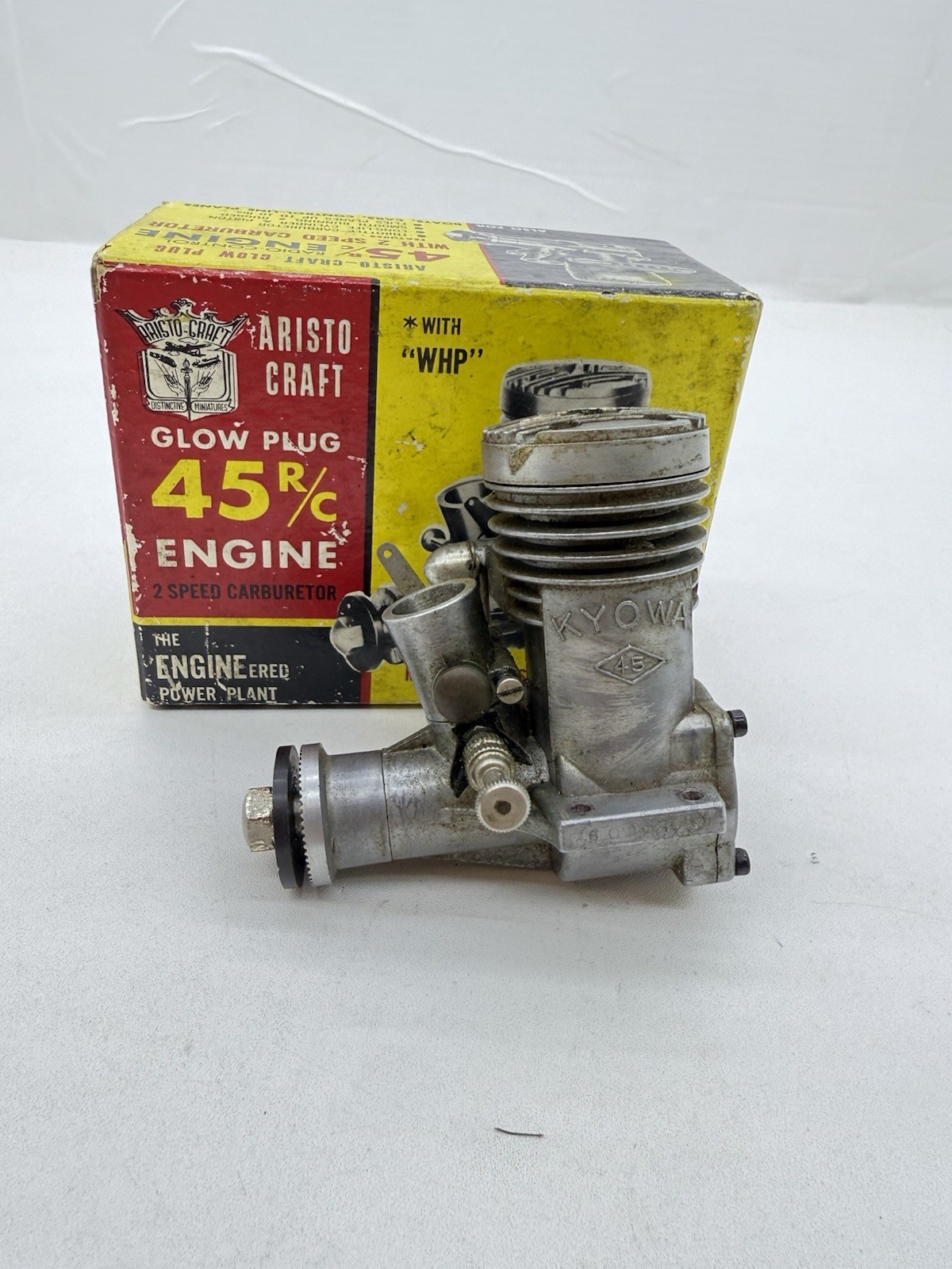 Kyowa 45R/C 7.42cc R/C Vintage 2 stroke glow engine for airplane With Box M7