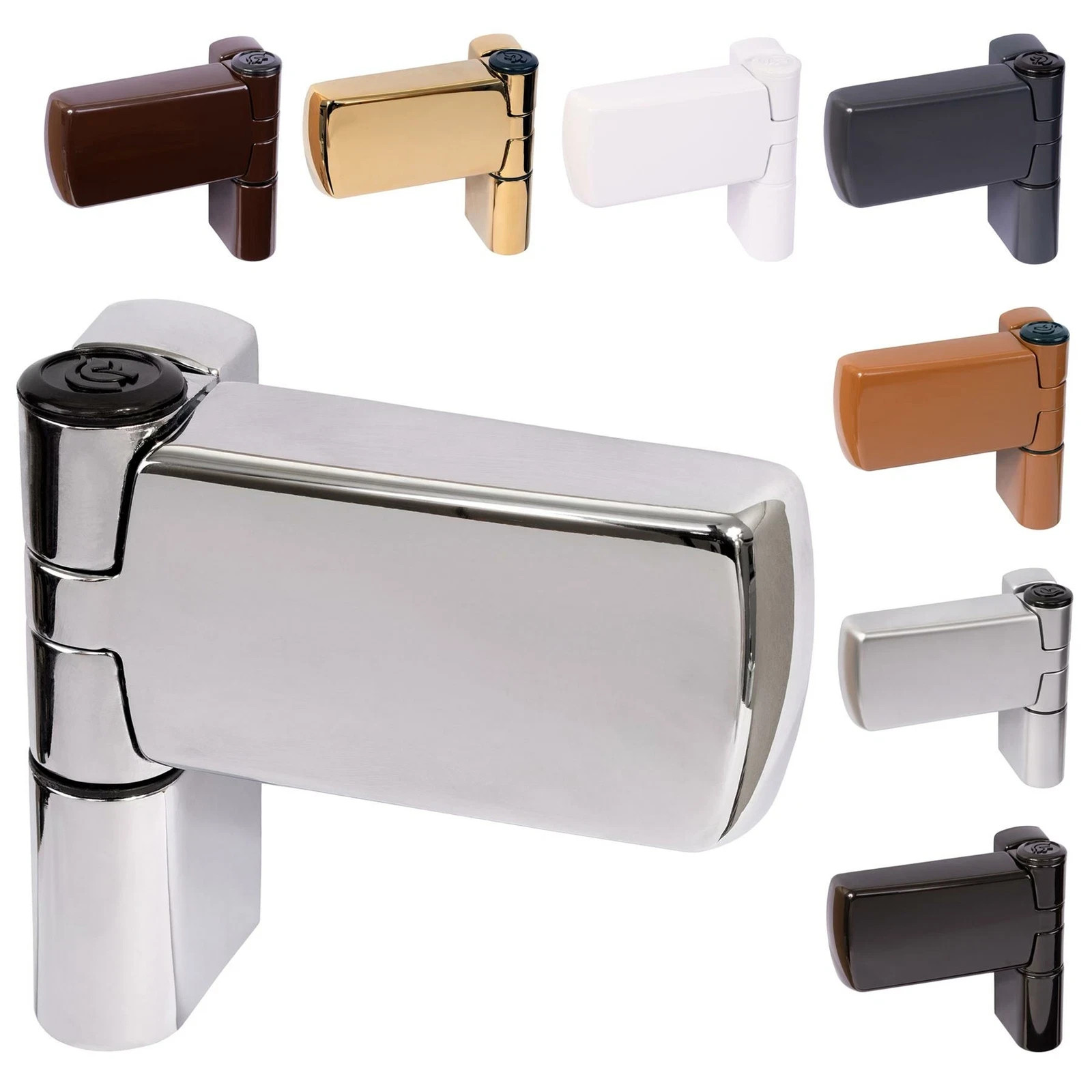 UPVC Door Flag Hinge Trojan Patriot Plus High Security 3D Adjustable PAS24