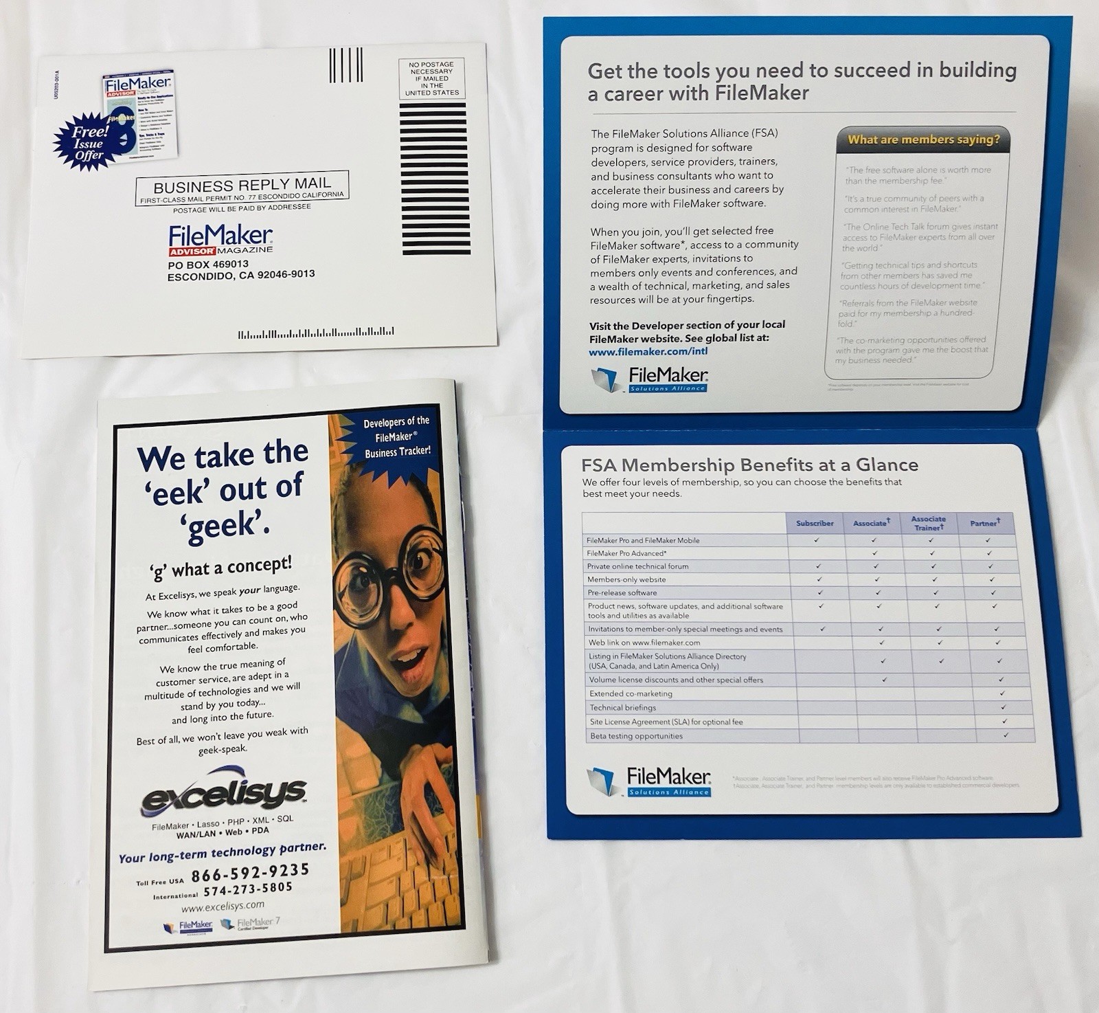 FileMaker Pro 8 Upgrade 5-License Pack Mac Windows XP Box Manuals CD Database