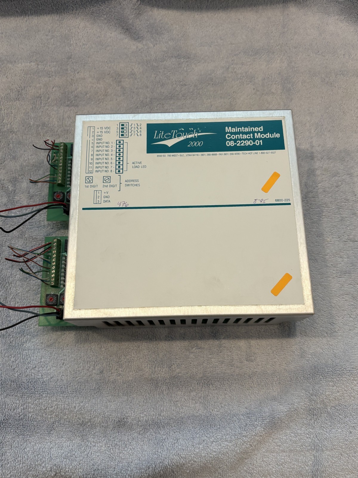 LiteTouch 2000 Maintained Contact Module 08-2290-01