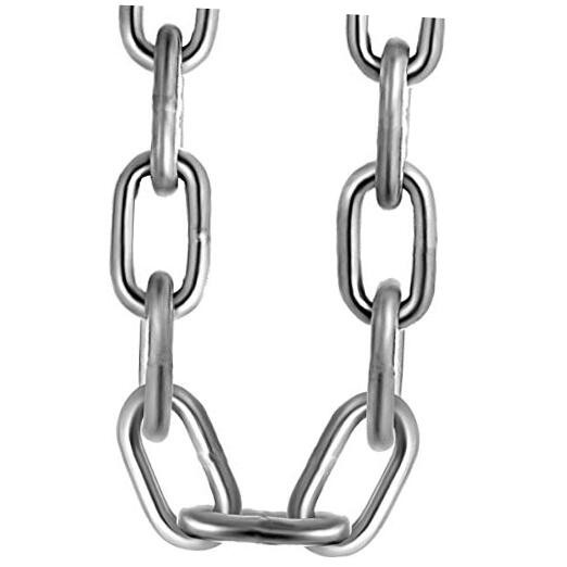 Stainless Steel Link Chain,  304 Stainless Steel Link Proof Coil 1/4in-16.4ft