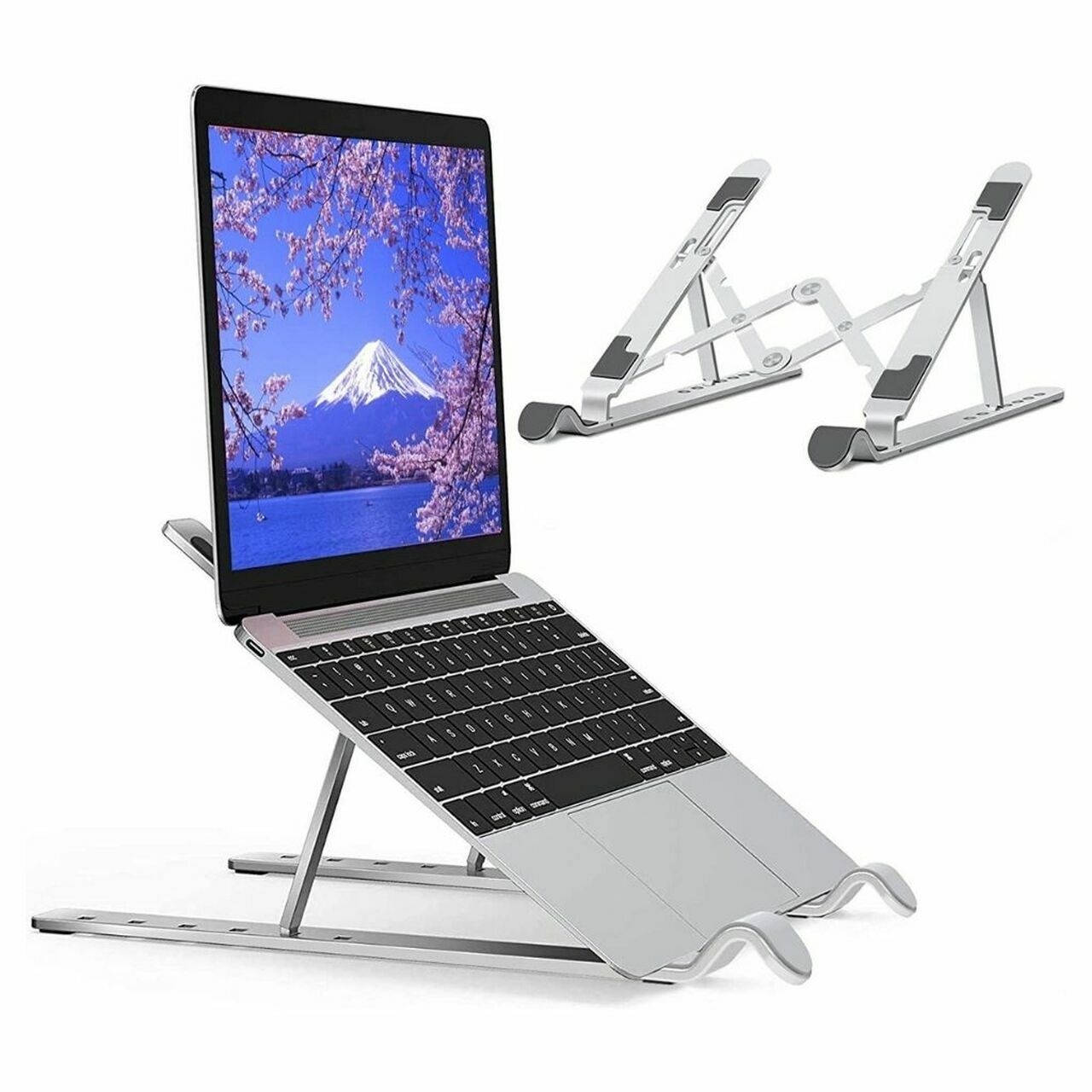 Ergonomic Adjustable Notebook/Laptop Stand, 7 Levels of Height, Universal