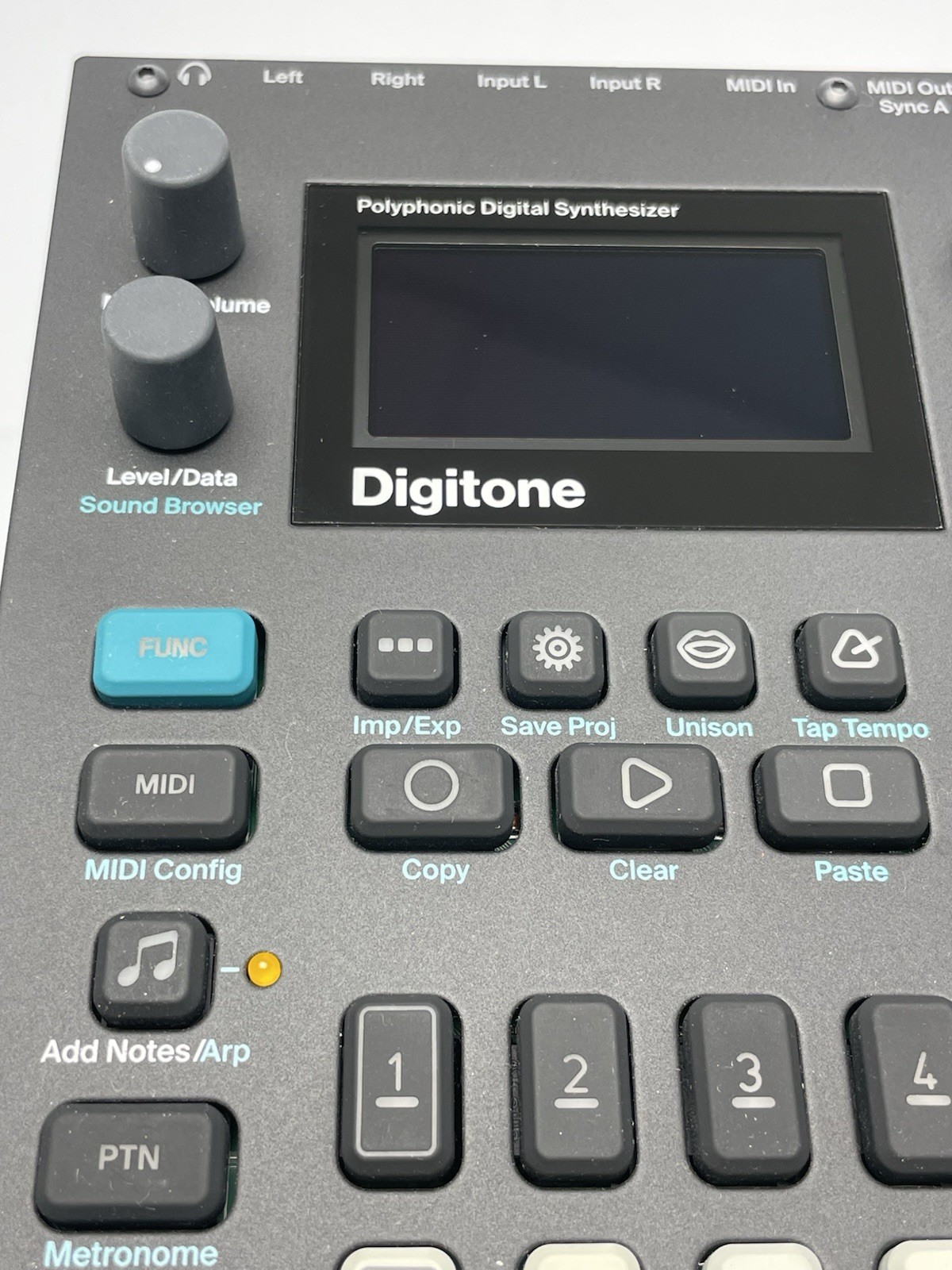 Elektron Digitone 8-voice Polyphonic Digital Synthesizer w/ Sequencer - MINT