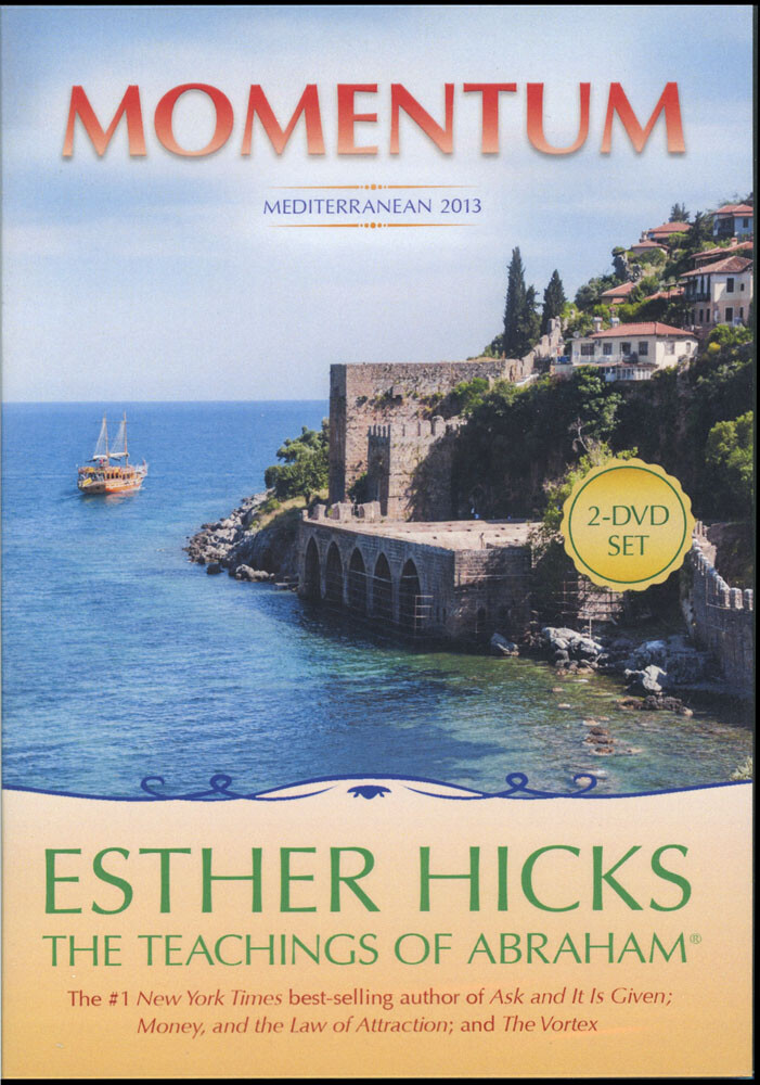 Abraham-Hicks Esther 2 DVD MOMENTUM (Mediterranean 2013 Cruise) - NEW