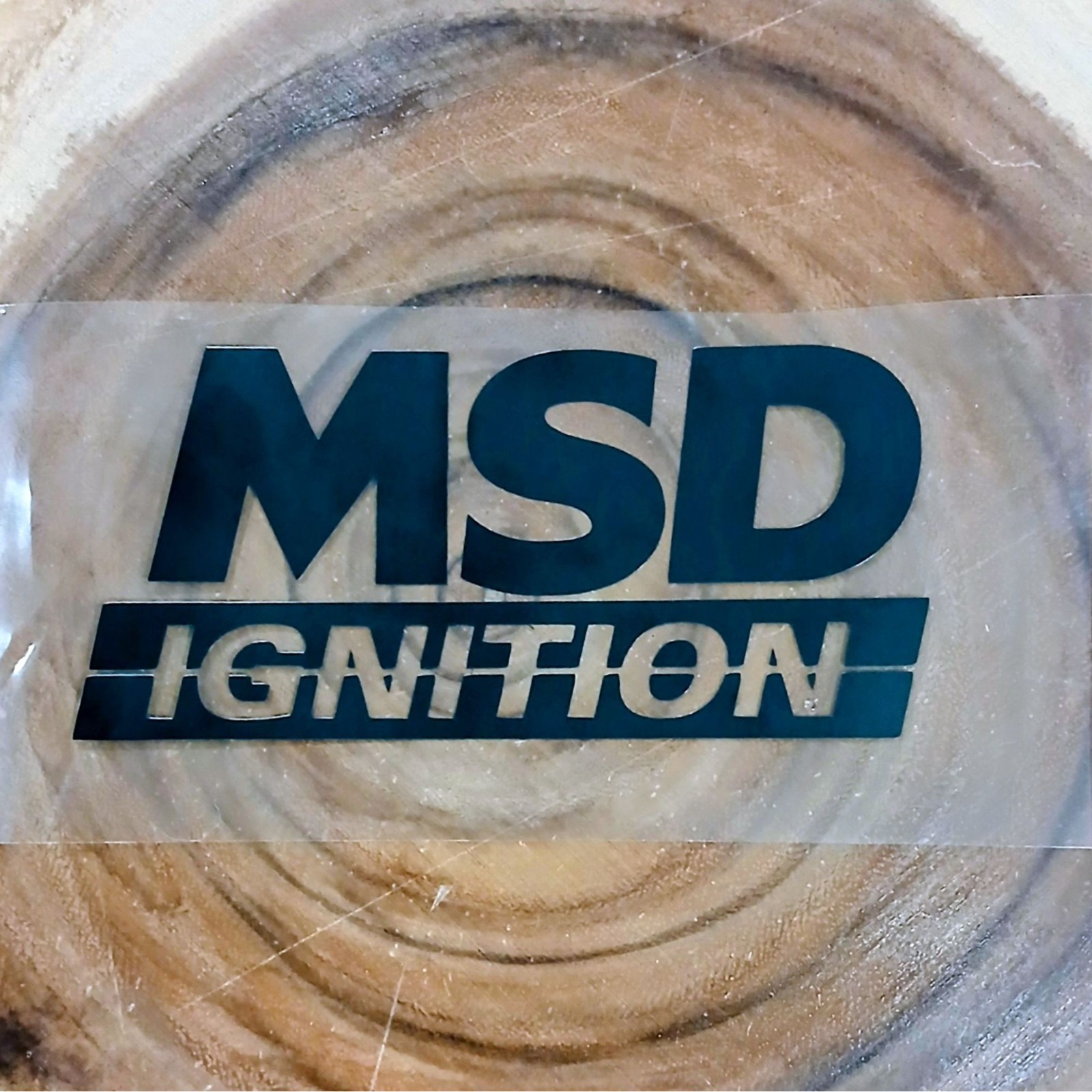 MSD Inspired Vinyl Decal (x2) Ignition Performance Sticker Car Truck Garage Gear