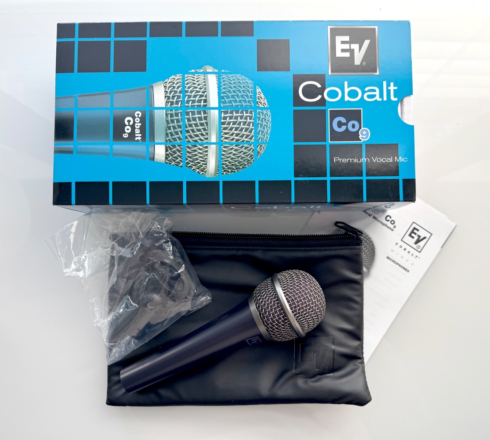 EV Electro Voice Cobalt Co9 Premium Handheld Mic Vocal Dynamic Microphone