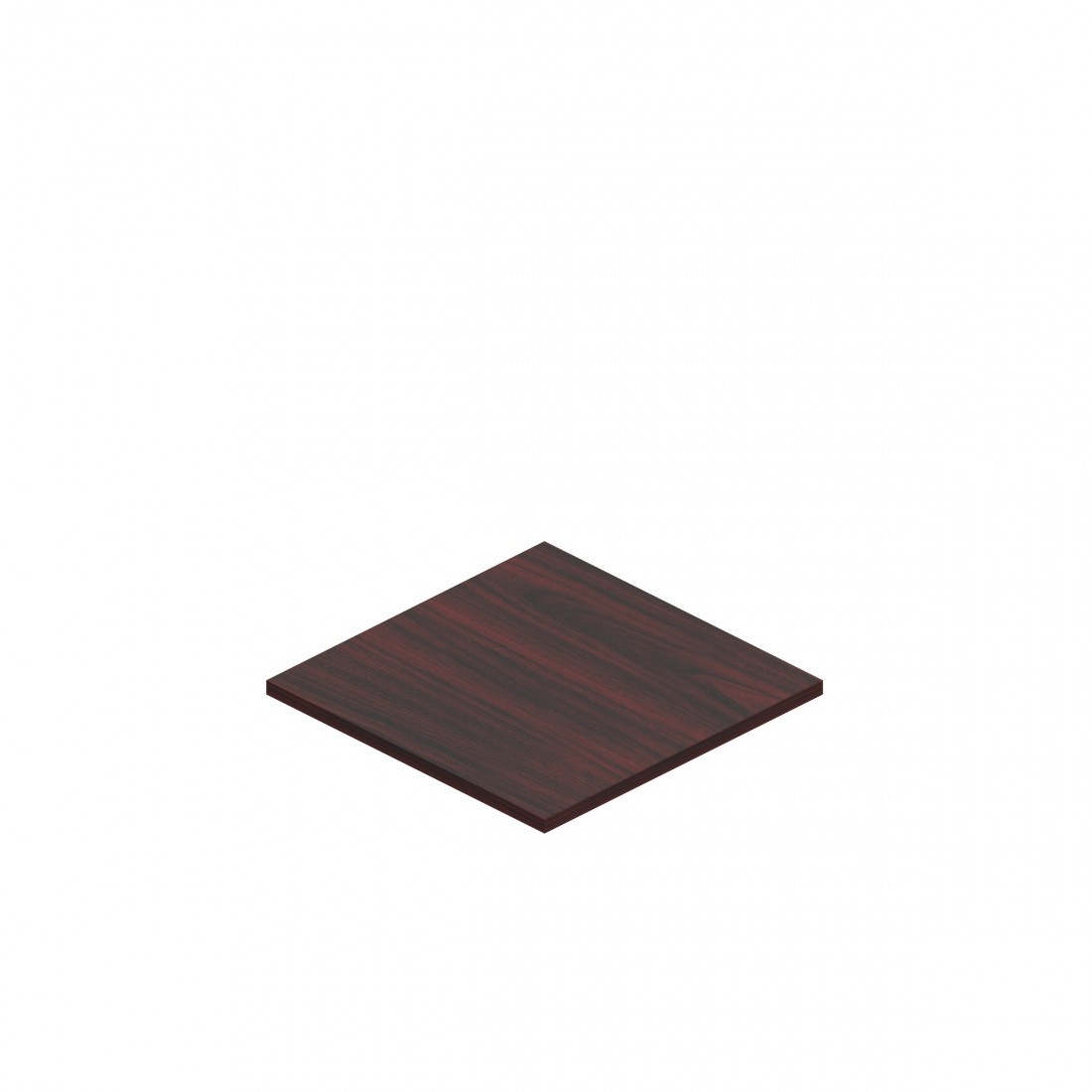 OTG 24" Square Meeting Conference or Pantry Room (Top Only) American Mahogany
