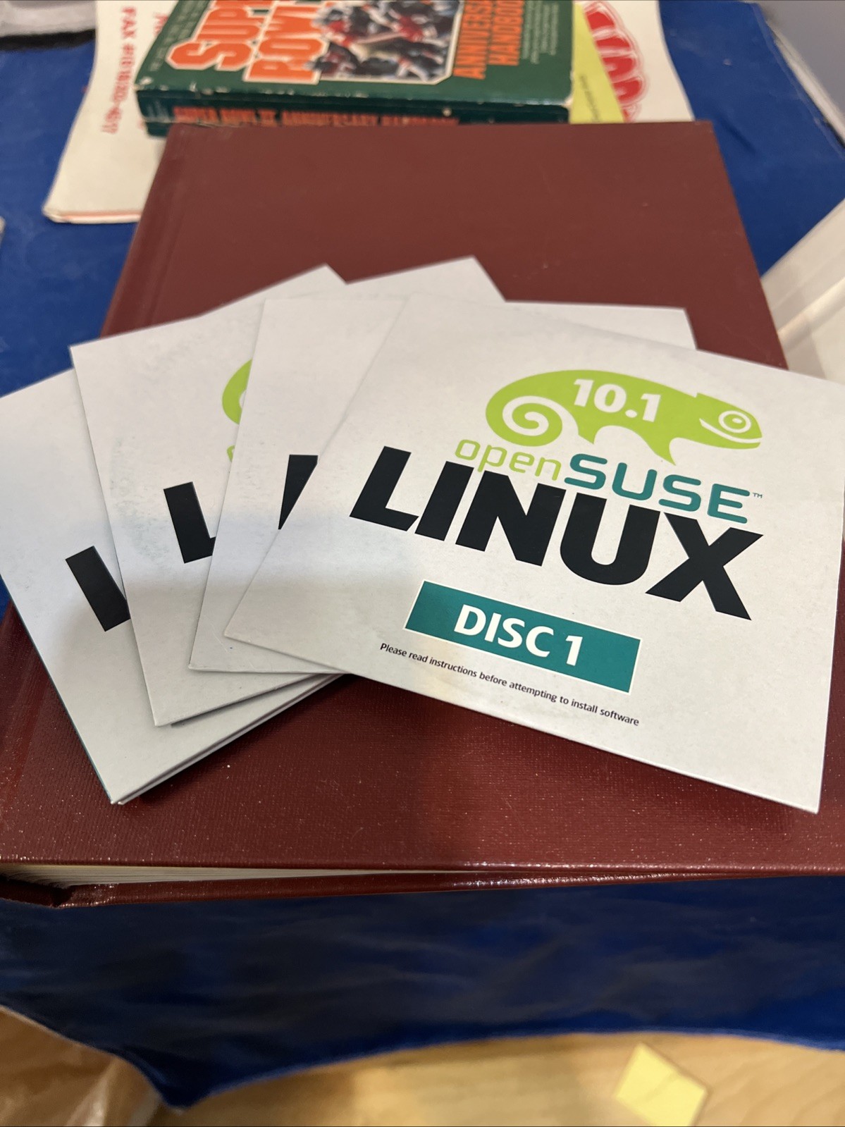 Open SUSE  Linux 10.1 Install CDs