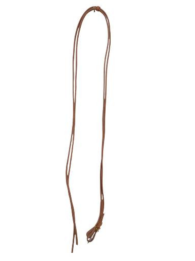 Berlin Custom Leather Buckle End Split Reins 1/2 inch Wide x 8 Ft Long H1283