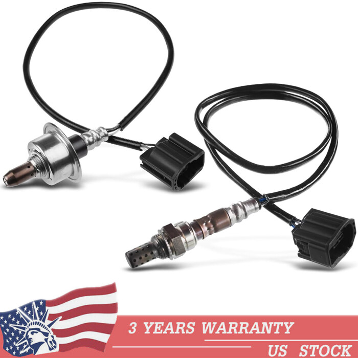 2PCS Upstream+Downstream Oxygen O2 Sensor For 2011 2012 2013 2014 Mazda 2 1.5L