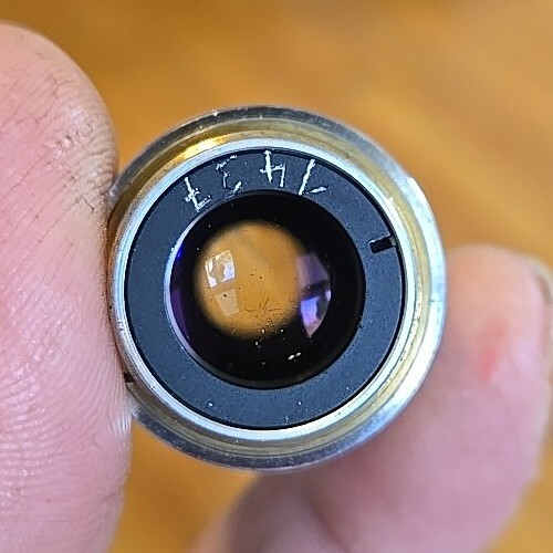 Leitz Wetzlar NPL 10x/0.20 ☆∞/- Microscope Objective