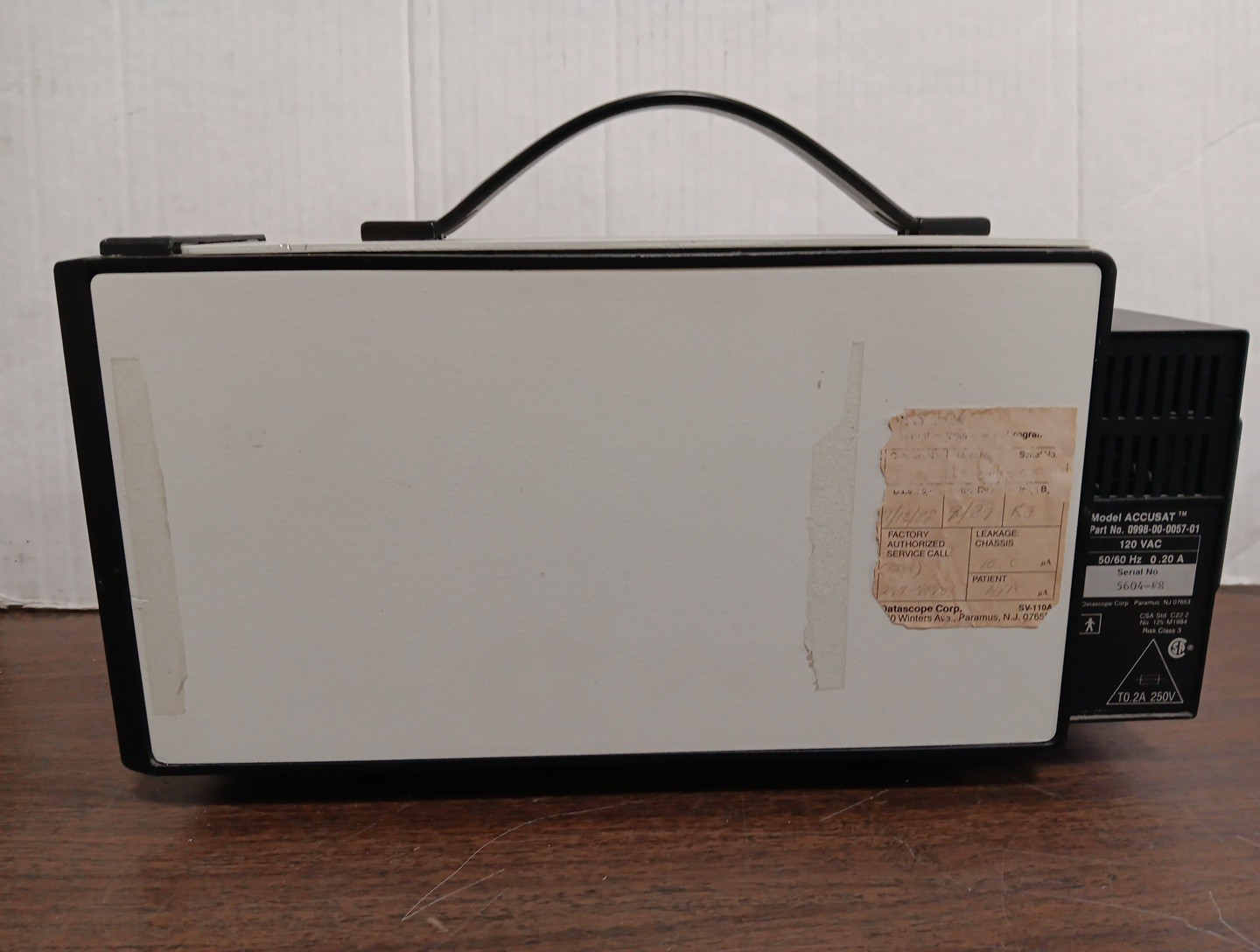 Datascope Accusat Oximeter Pulse SAO2