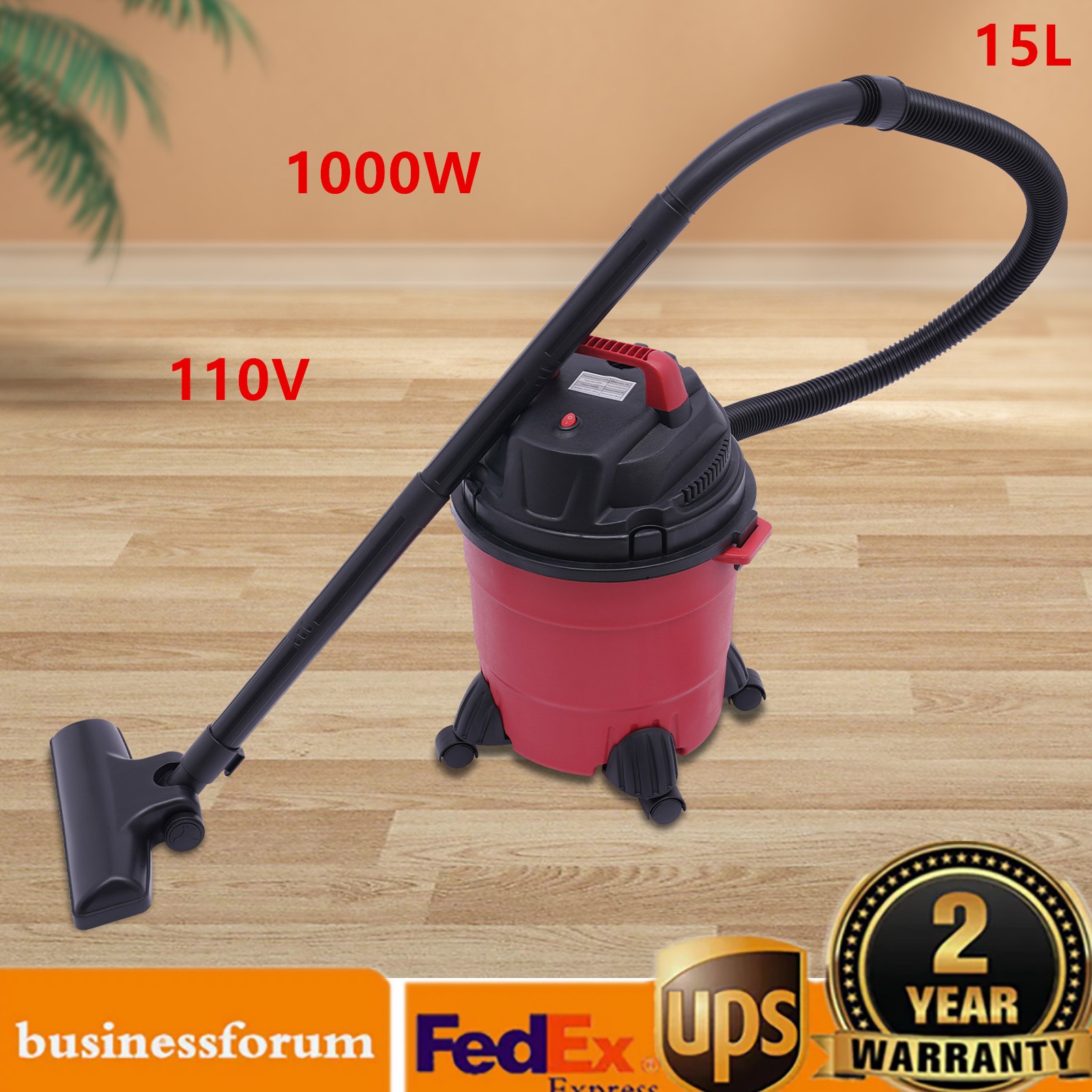 Wet Dry Vacuum Small Portable Shop Vac Cleaner Hose Lightweight 4 Gallon NEW