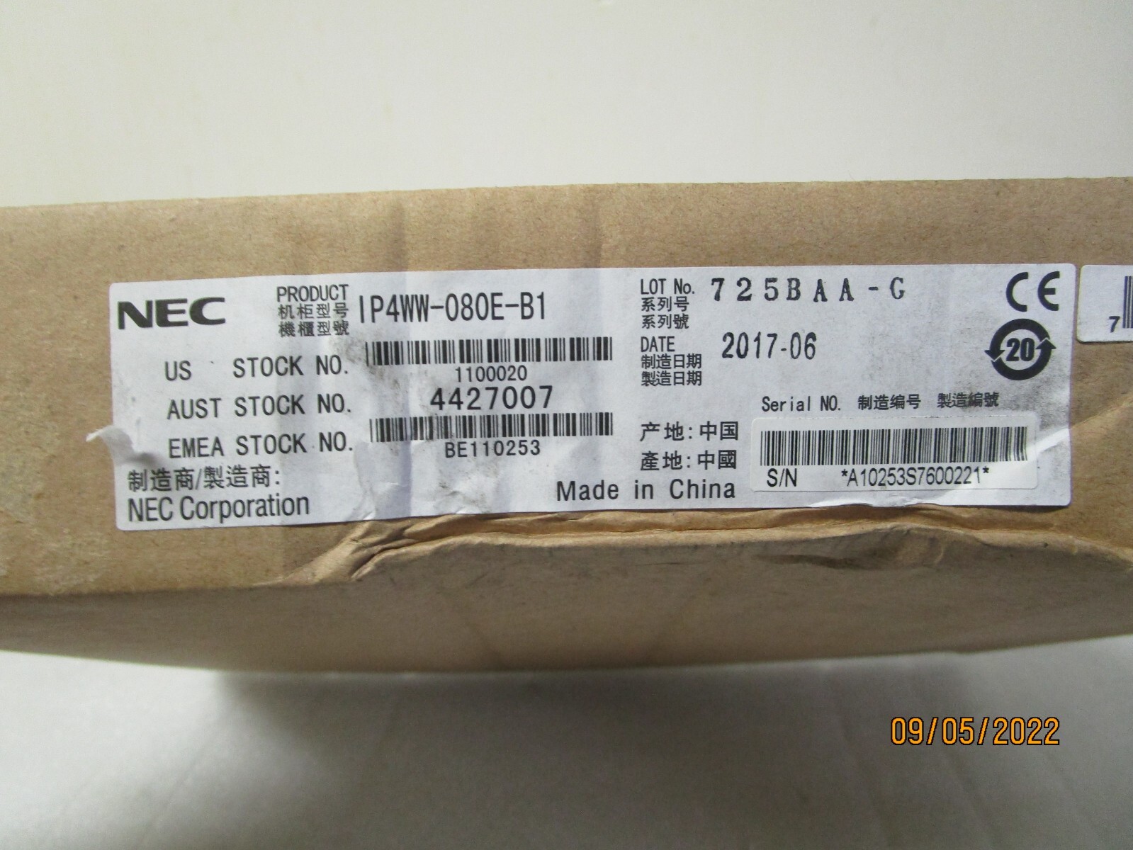 NEW NEC SL1100 8 Port Digital Station Card IP4WW-080E-B1 1100020 A50-030574-005