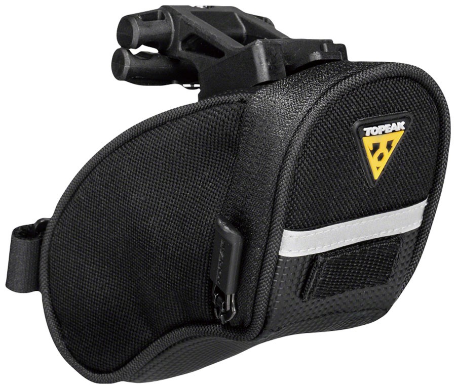 Topeak Micro Aero Wedge XS Under Seat Bag - Aerodynamic, Weather-Resistant,