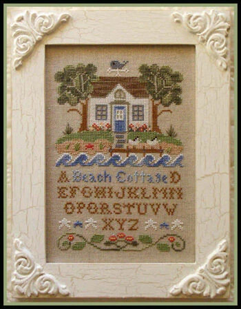 Beach Cottage Country Cottage Needleworks cross stitch pattern