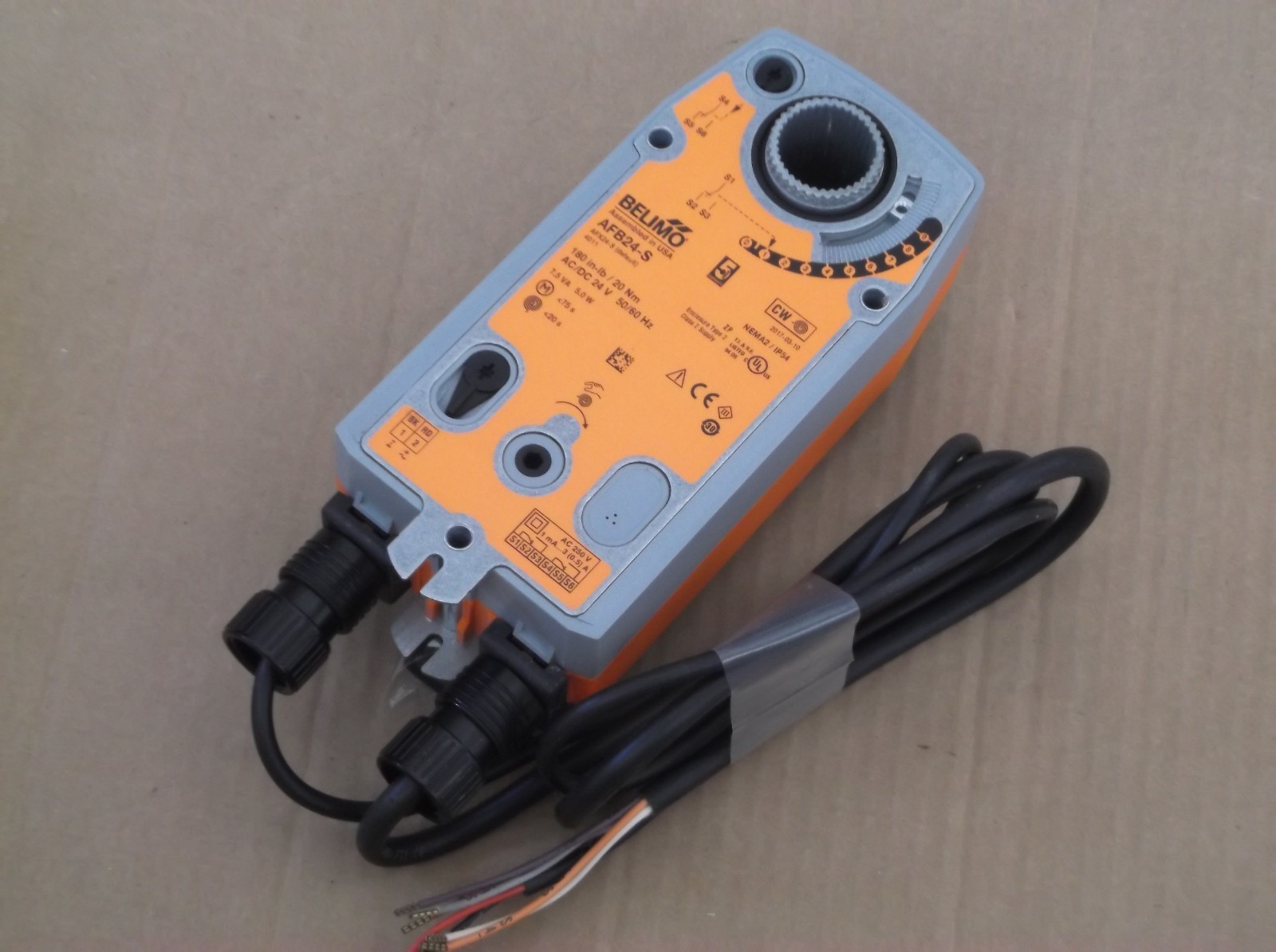 Belimo AFB24-S Spring Return Actuator 24 V AC/DC NEW