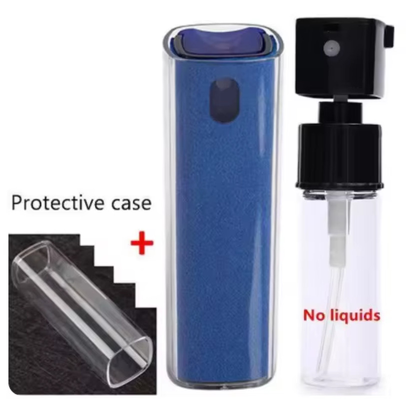 2 in 1 Phone Screen Cleaner Spray Portable Tablet Phone Touch Screen Cleaner Mic