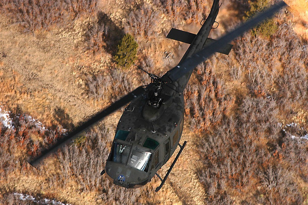 2004 Last of Colorado Army National Guard UH-1 Huey Being Retired 4x6 Photo