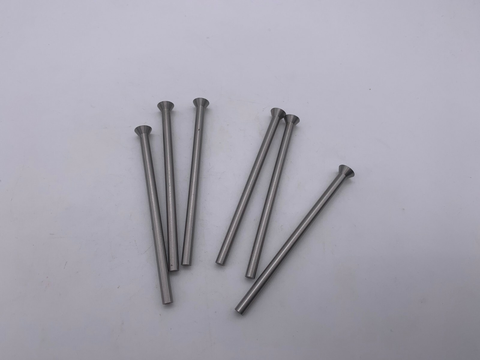 Royal .133X 2-1/2"  Long Bevel Headed High Speed Steel Punches, Lot of 6