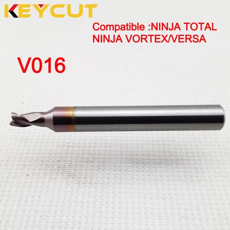 V016 Carbide 2.3mm Milling Cutter Fit with Keyline Ninja Total Vortex Versa
