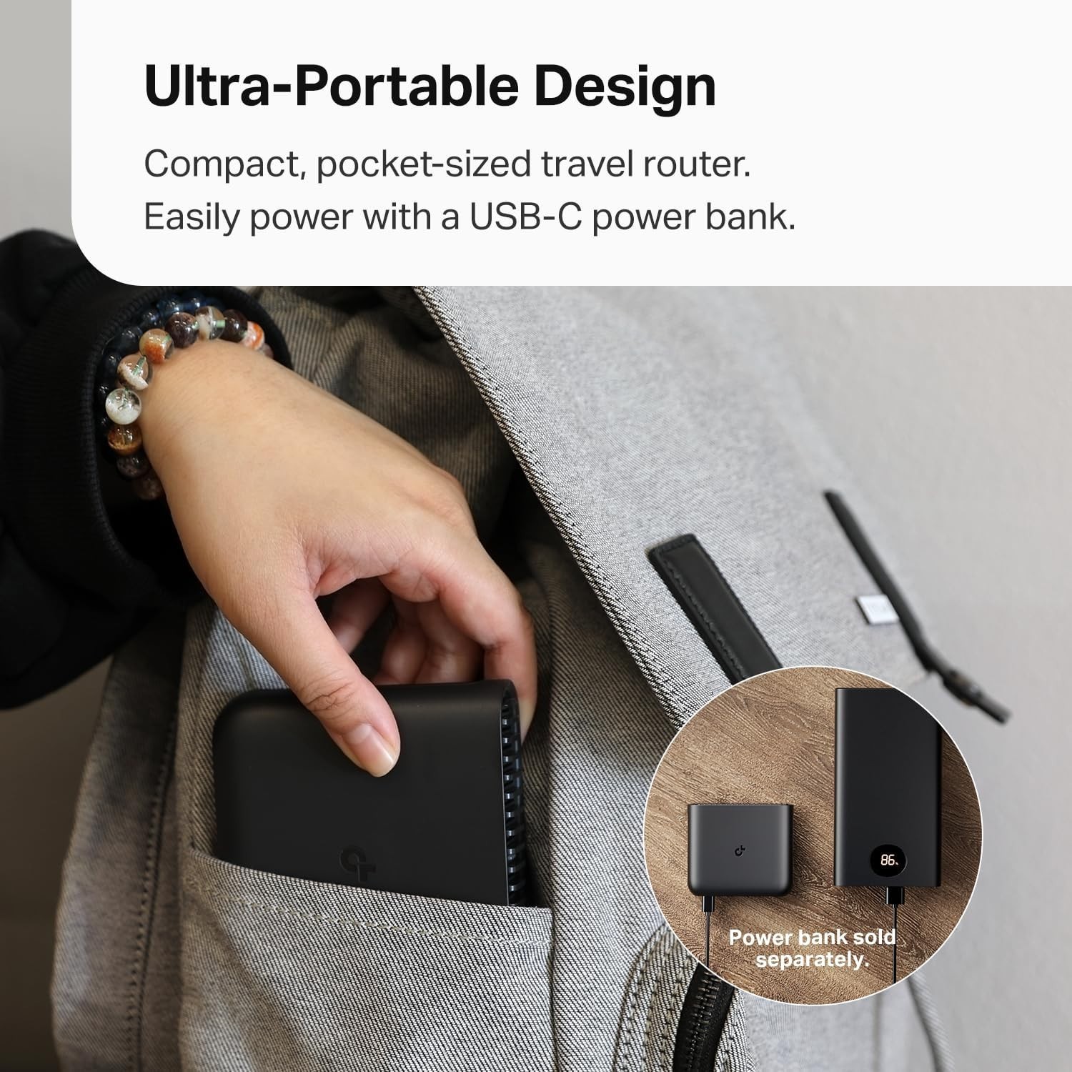 Wi-Fi 6 AX1500 Travel Router with Tether App – Ultimate Connectivity Solution