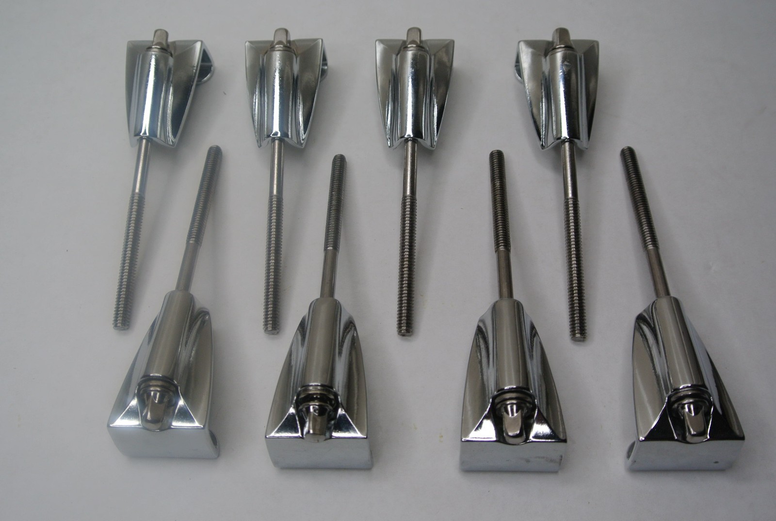 SET of 8 GRETSCH TENSION RODS & DIE CAST CLAWS for YOUR CATALINA BASS DRUM! L669