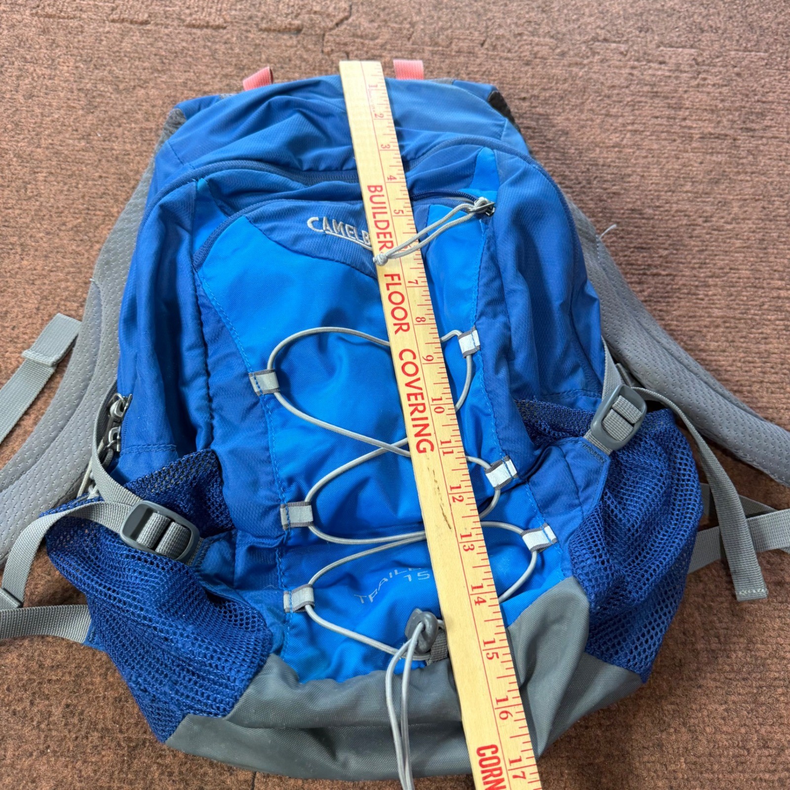 CamelBak Trailblazer 15 Hydration Backpack Blue Grey Hiking Daypack No Bladder